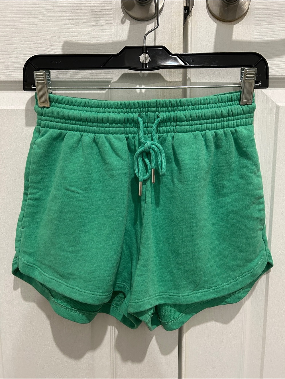 H&M Bright Green Athletic Drawstring Shorts